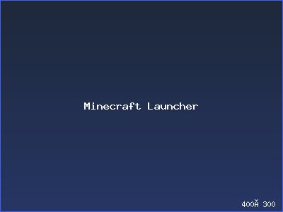 Minecraft Launcher